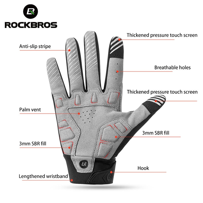 Cycling Gloves Shockproof Wear Resistant