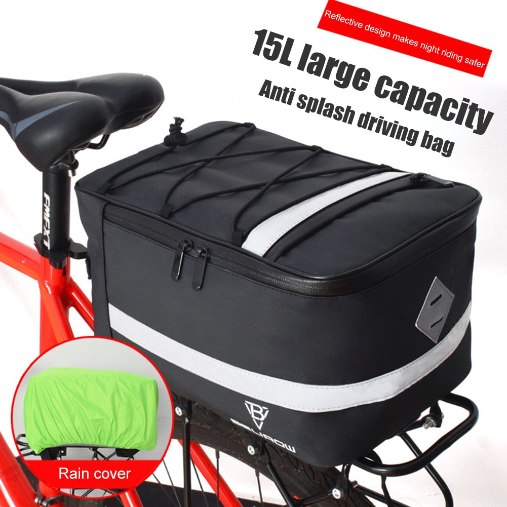 Bicycle Pannier Carrier Bag Waterproof