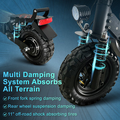 2500W Off-Road Tire Portable Electric Scooter