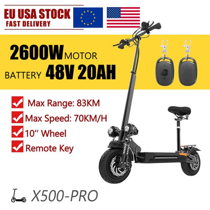 2400W Powerful Electric Scooter