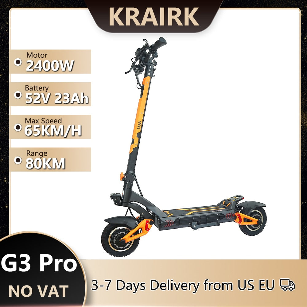 G3 Pro 2400W Electric Scooter 52V